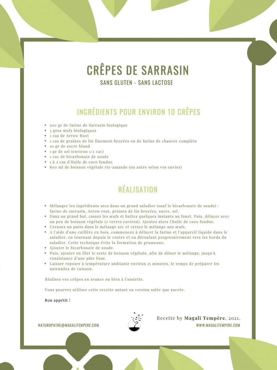 Cuillère à Farine De Sarrasin Sur Un Bois.